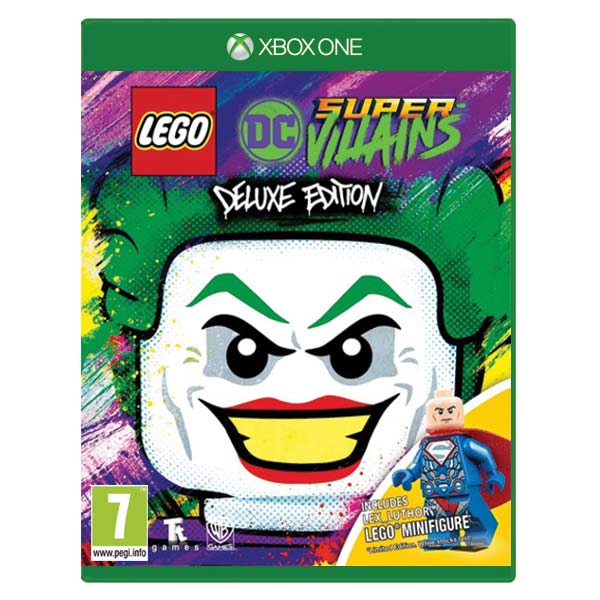 LEGO DC Super-Villains (Deluxe Edition) + LEGO minifigura Lexa Luthora