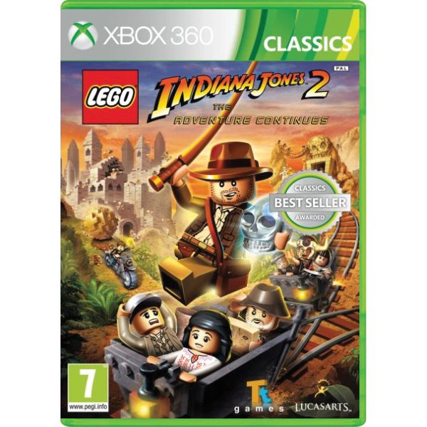LEGO Indiana Jones 2: The Adventure Continues- XBOX 360- BAZÁR (használt termék)