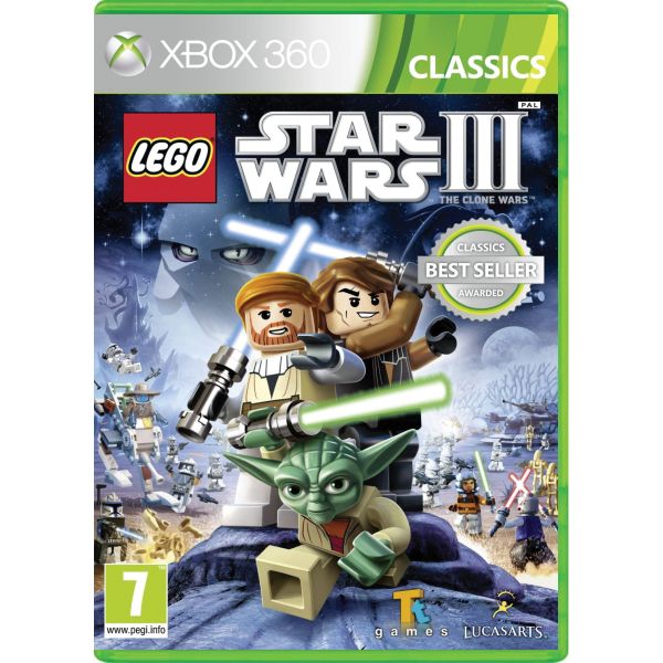 LEGO Star Wars 3: The Clone Wars [XBOX 360] - BAZÁR (Használt áru)