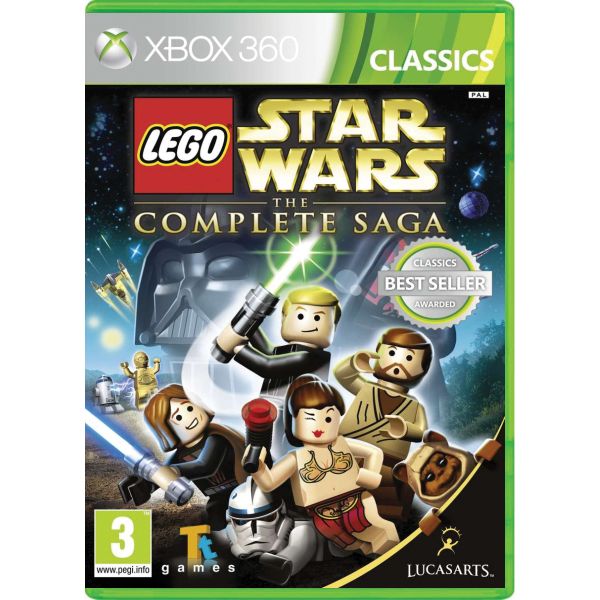 LEGO Star Wars: The Complete Saga [XBOX 360] - BAZÁR (használt termék)
