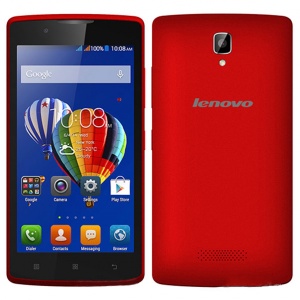 Lenovo A2010, Dual SIM | Red - új termék, bontatlan csomagolás
