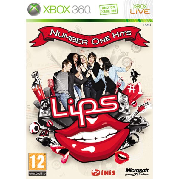 Lips: Number One Hits [XBOX 360] - BAZÁR (használt termék)