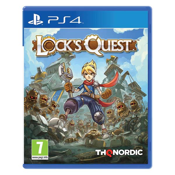 Lock’s Quest [PS4] - BAZÁR (Használt termék)