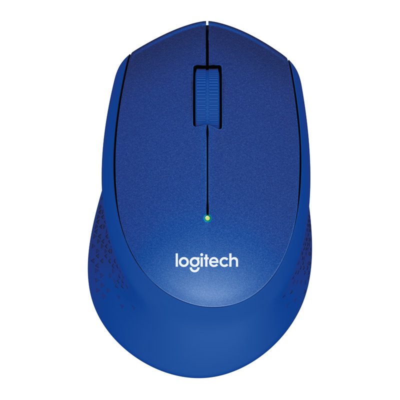 Logitech Vezeték nélküli Egér M330 Silent Plus egér, kék