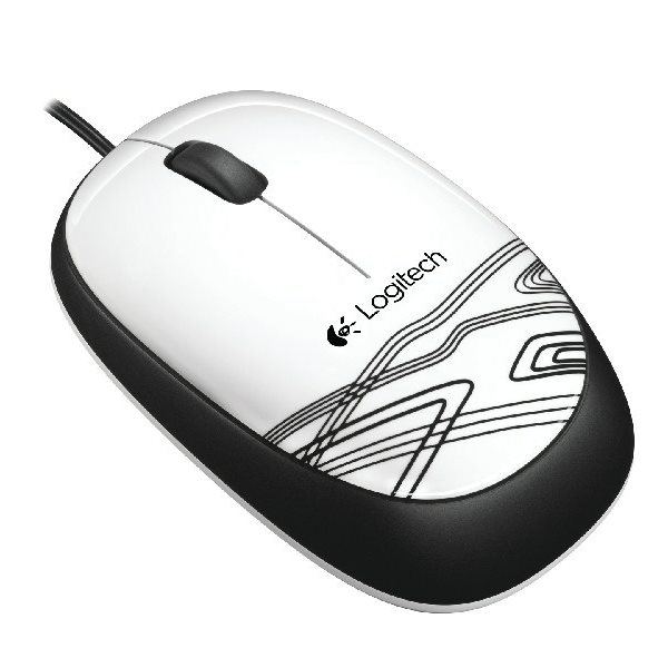 Irodai egér Logitech Notebook USB Mouse M105, white Irodai egér Logitech Notebook USB Mouse M105, white