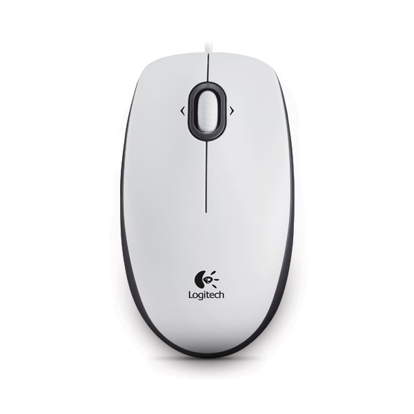 Logitech Optical USB Mouse M100, fehér