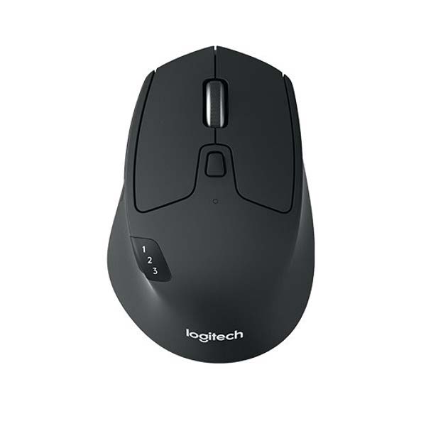 Logitech Optical Vezeték nélküli Egér M720 Triathlon, Fekete