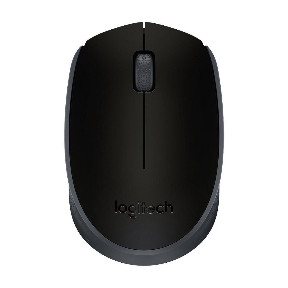 Logitech Vezeték nélküli Egér M171 egér, Fekete