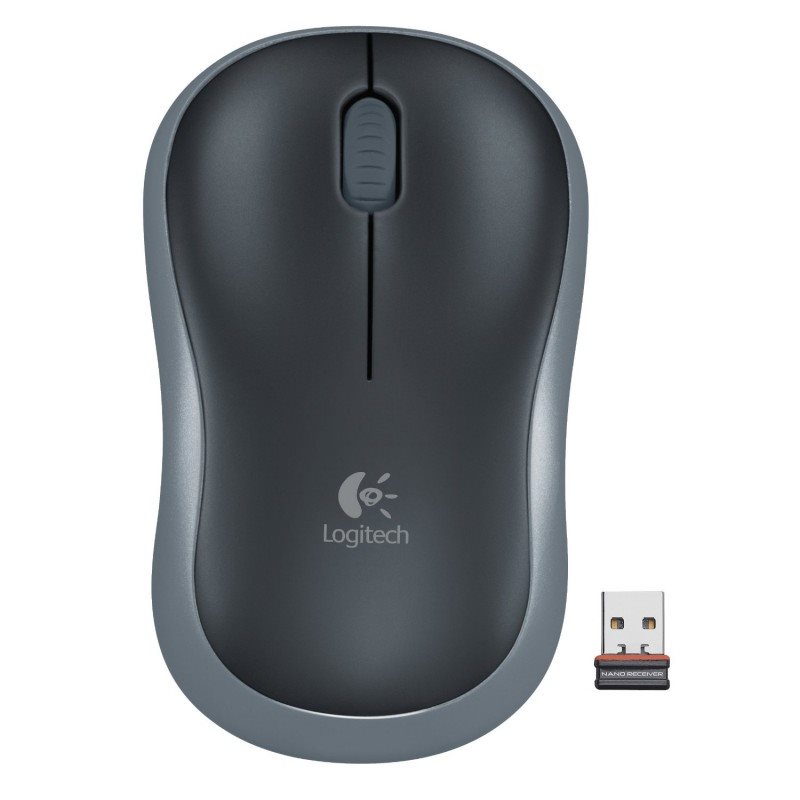 Irodai egér Logitech Vezeték nélküli Egér M185, swift grey