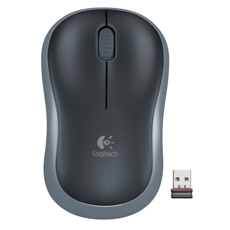 Logitech Wireless Mouse M185, swift grey - OPENBOX (bontott csomagolás teljes garanciával)