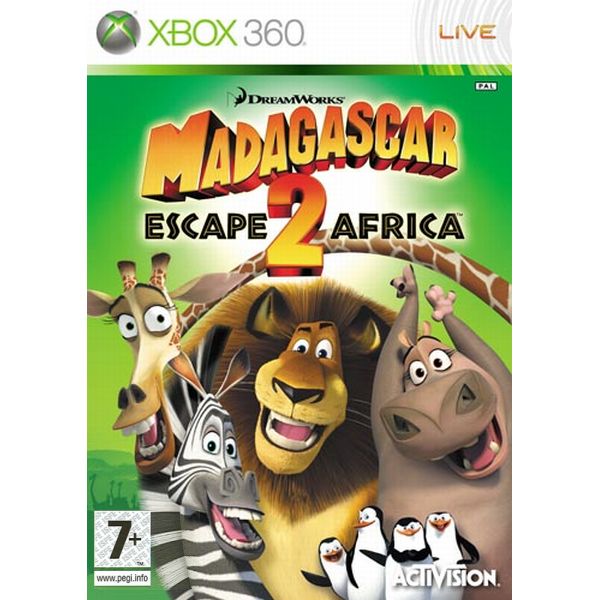 Madagascar: Escape 2 Africa [XBOX 360] - BAZÁR (Használt áru)