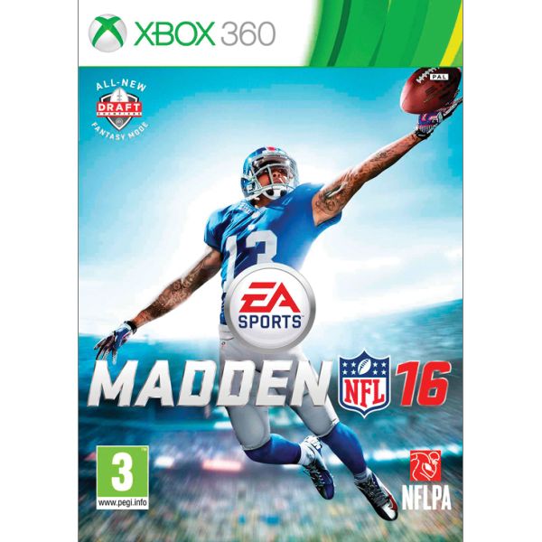 Madden NFL 16 [XBOX 360] - BAZÁR (használt termék)