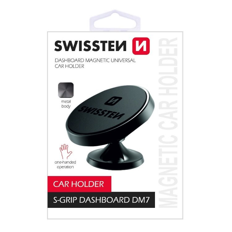 Mágneses tartó Swissten S-Grip DM7 műszerfalra akciós termékkép 1