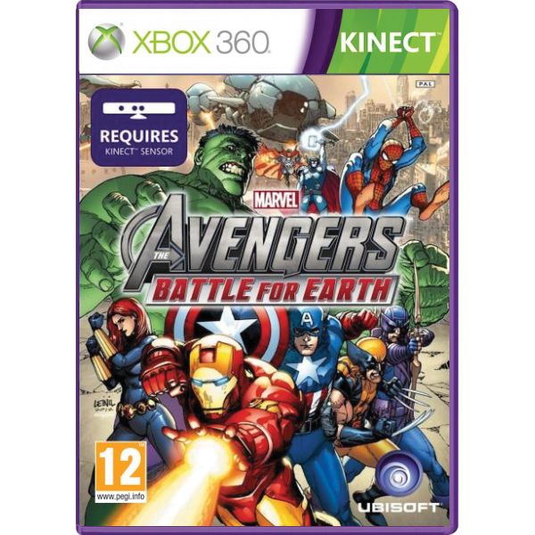 Marvel Avengers: Battle for Earth [XBOX 360] - BAZÁR (Használt áru)