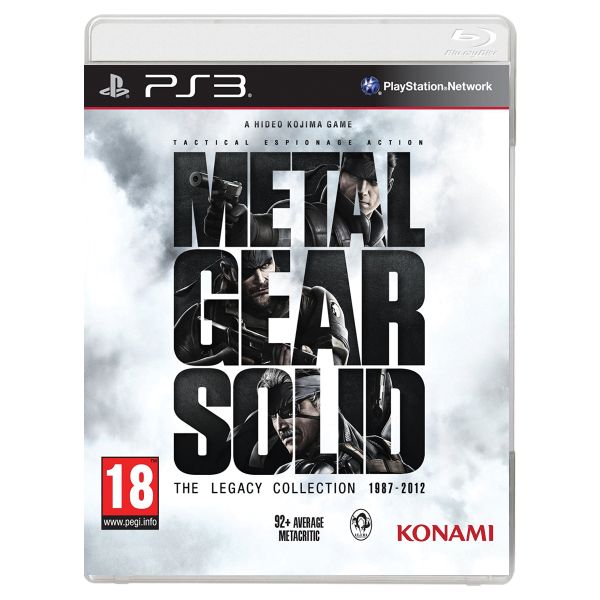 Metal Gear Solid (The Legacy Collection 1987-2012) [PS3] - BAZÁR (Használt áru)