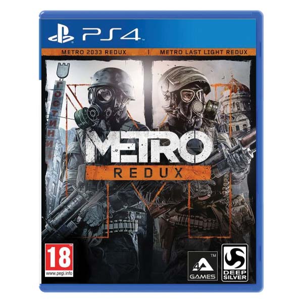 Metro Redux CZ [PS4] - BAZÁR (használt termék)