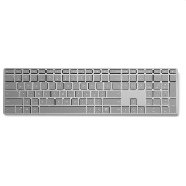 Microsoft Surface Keyboard Sling Bluetooth 4.0 CZ/SK, szürke