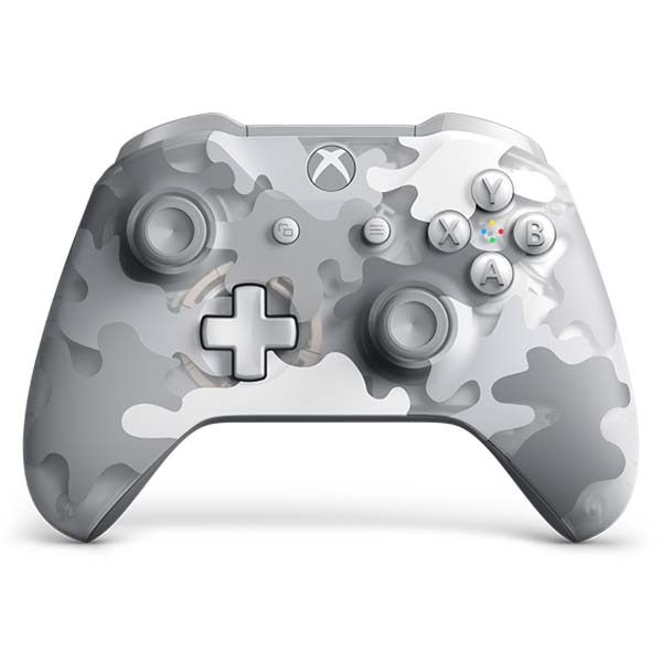 Microsoft Xbox One S Wireless Controller, arctic camo