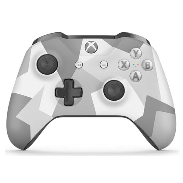 Microsoft Xbox One S Wireless Controller, winter forces - BAZÁR (Használt termék , 12 hónap garancia)