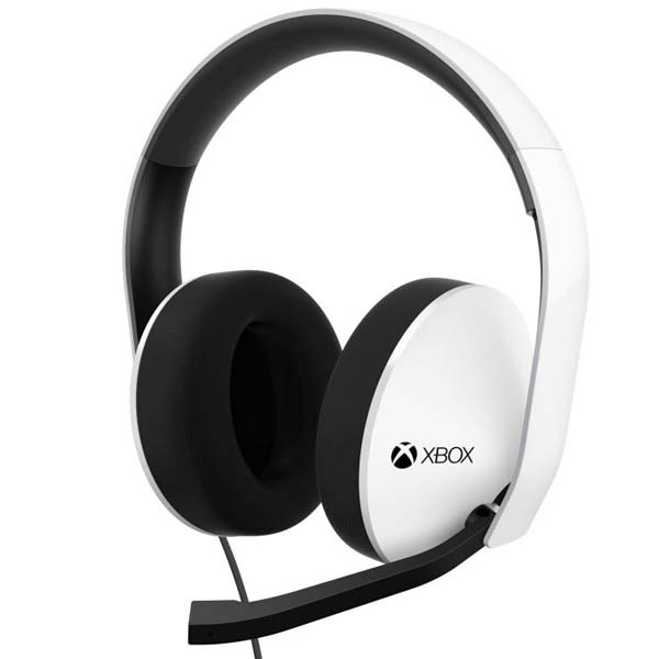 Microsoft Xbox One Stereo Headset, Armed White