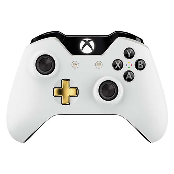 Microsoft Xbox One Wireless Controller, lunar white(Special Ed. - BAZÁR (használt termék , 12 hónap garancia)