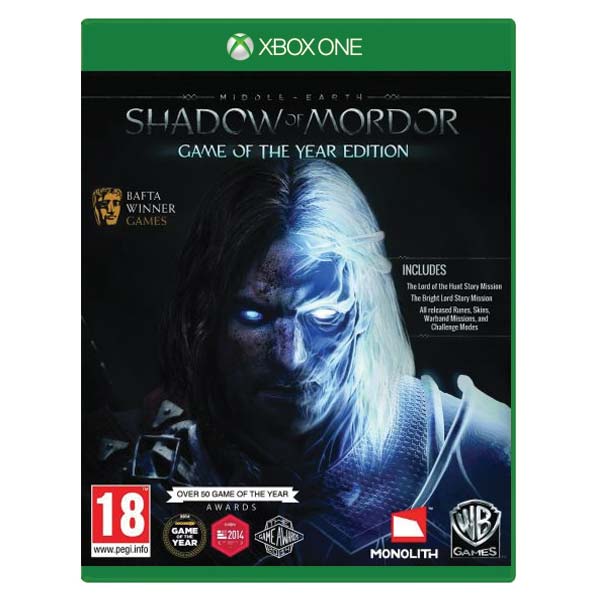 Middle-Earth: Shadow of Mordor (Game of the Year Kiadás) [XBOX ONE] - BAZÁR (Használt termék)