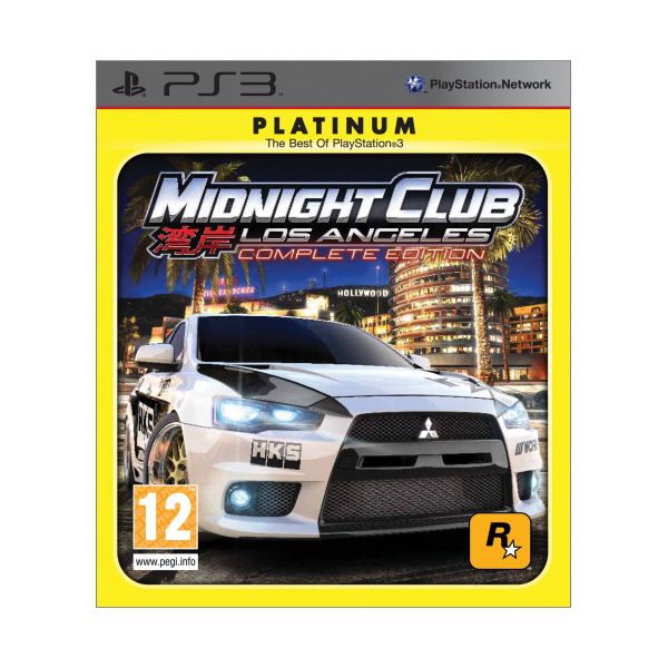 Midnight Club: Los Angeles (Complete Kiadás)-PS3 - BAZÁR (használt termék)