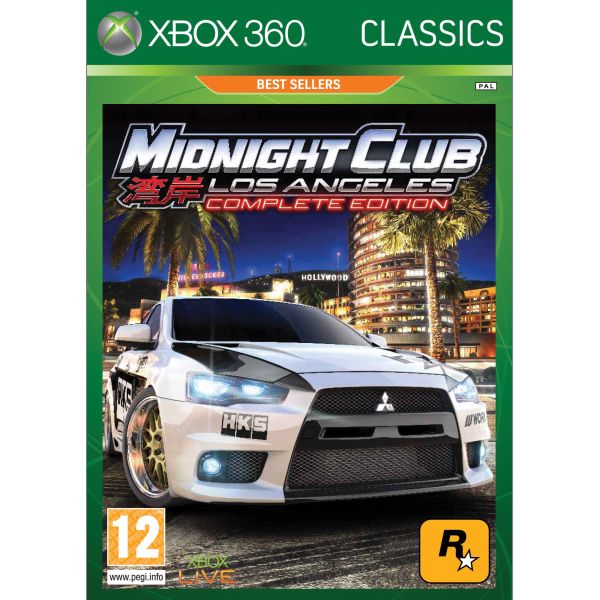 Midnight Club: Los Angeles (Complete Edition) [XBOX 360] - BAZÁR (használt termék)