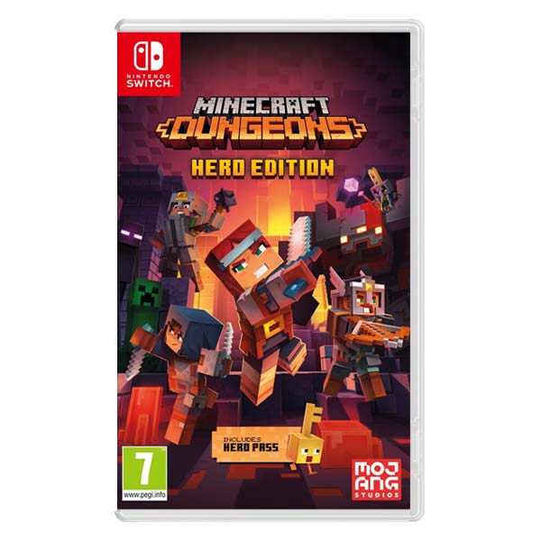 Minecraft Dungeons (Hero Edition) [NSW] - BAZÁR (használt termék)