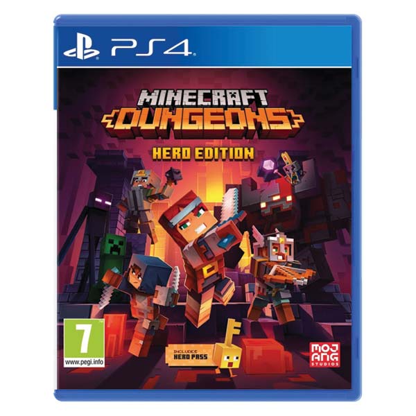 Minecraft Dungeons (Hero Edition) [PS4] - BAZÁR (használt termék)