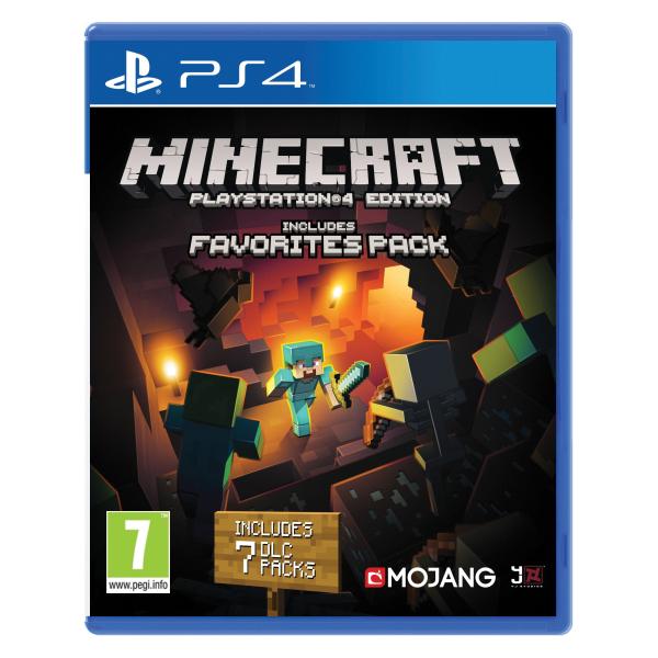 Minecraft (PlayStation 4 Edition Favorites Pack) [PS4] - BAZÁR (Használt termék)