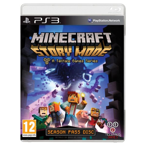 Minecraft: Story Mode [PS3] - BAZÁR (használt termék)