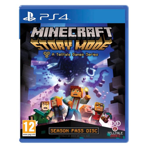 Minecraft: Story Mode [PS4] - BAZÁR (használt termék)