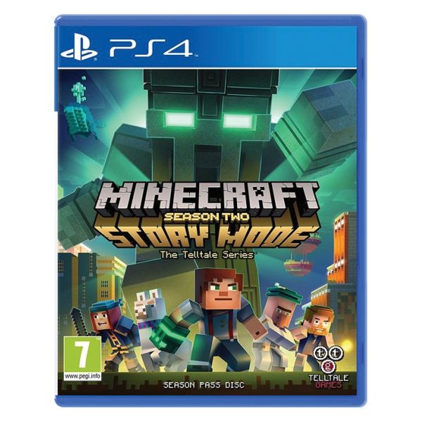 Minecraft Story Mode: Season Two [PS4] - BAZÁR (Használt termék)