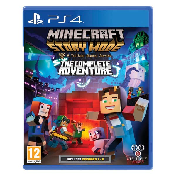 Minecraft: Story Mode (The Complete Adventure) [PS4] - BAZÁR (használt)