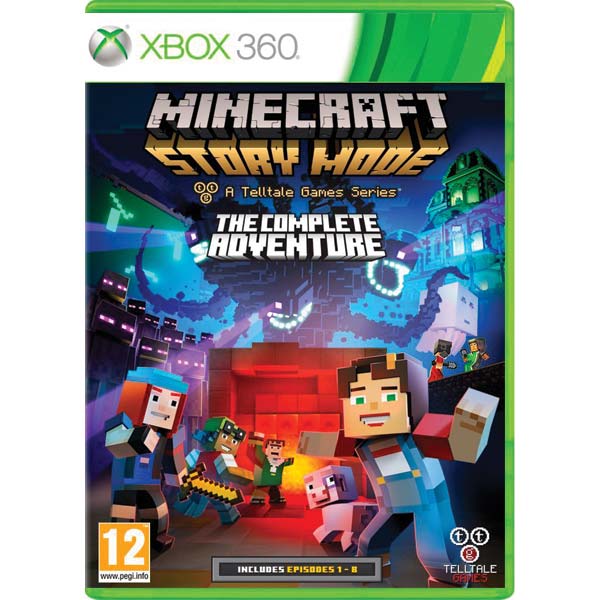 Minecraft: Story Mode (The Complete Adventure) [XBOX 360] - BAZÁR (használt termék)