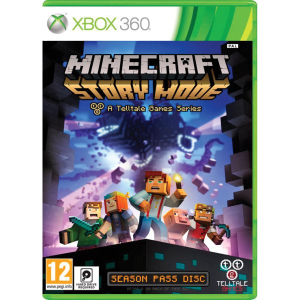 Minecraft: Story Mode [XBOX 360] - BAZÁR (használt termék)