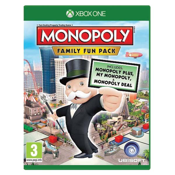 Monopoly: Family Fun Pack [XBOX ONE] - BAZÁR (használt termék)