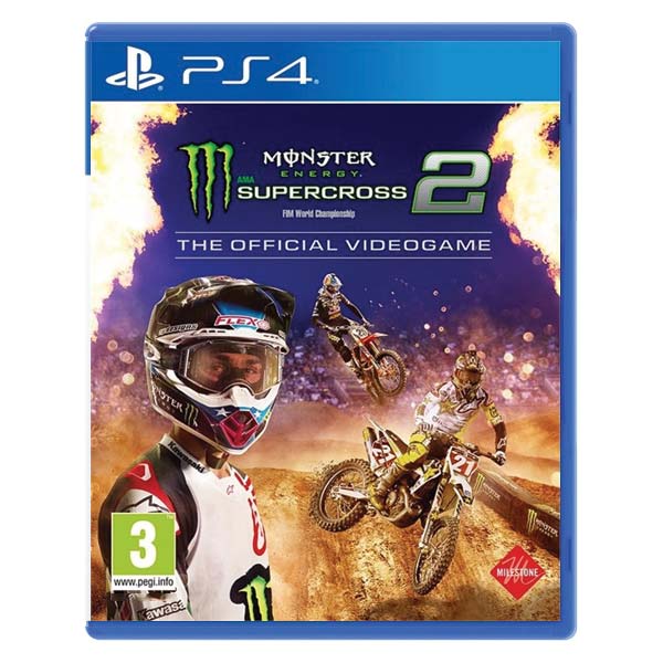 Monster Energy: Supercross 2 [PS4] - BAZÁR (használt termék)