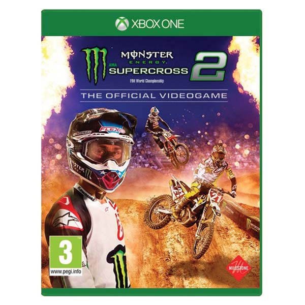 Monster Energy: Supercross 2 [XBOX ONE] - BAZÁR (használt termék)