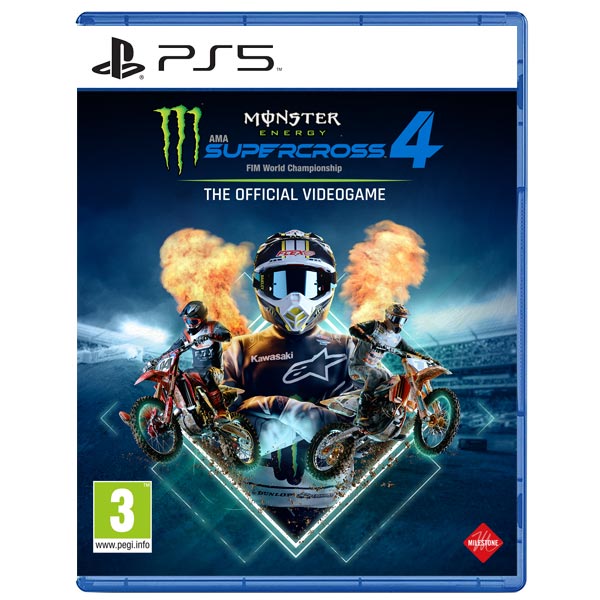 Monster Energy Supercross 4 [PS5] - BAZÁR (használt áru)
