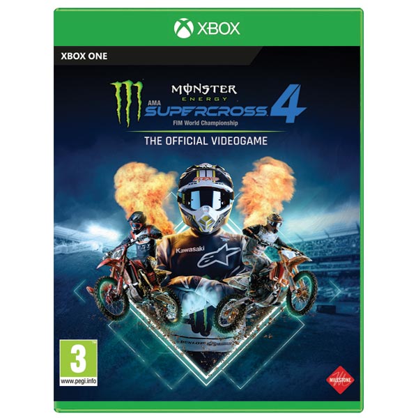 Monster Energy Supercross 4 [XBOX ONE] - BAZÁR (használt áru)