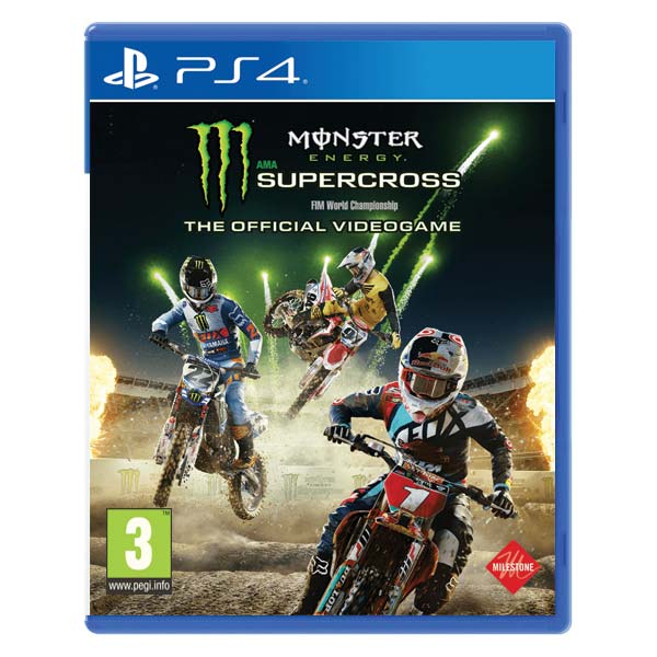 Monster Energy: Supercross [PS4] - BAZÁR (Használt termék)