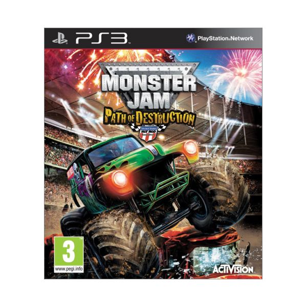 Monster Jam: Path of Destruction [PS3] - BAZÁR (használt termék)