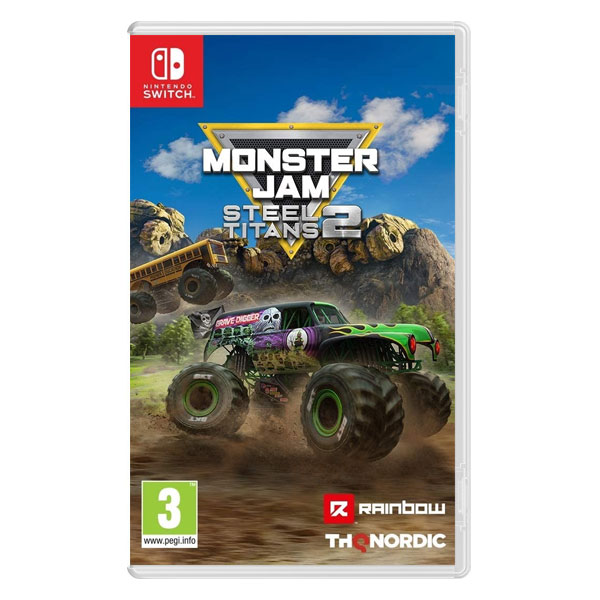 Monster Jam: Steel Titans 2 [NSW] - BAZÁR (használt áru)