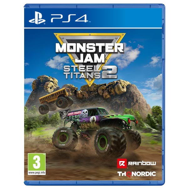 Monster Jam: Steel Titans 2 [PS4] - BAZÁR (használt áru)