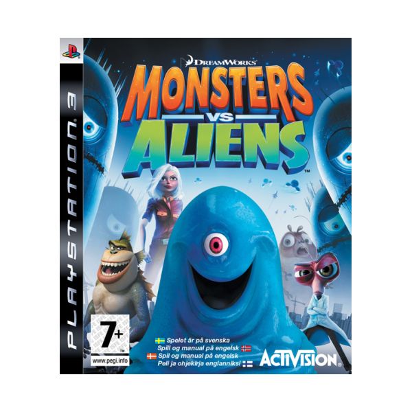 Monsters vs. Aliens [PS3] - BAZÁR (használt termék)