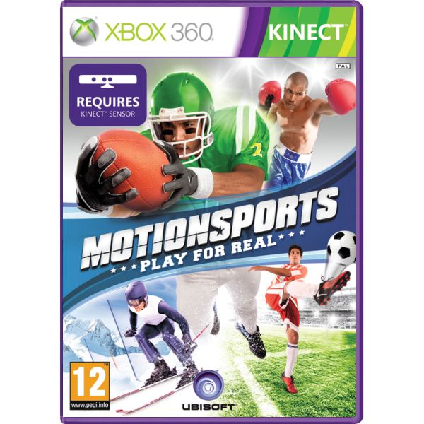 MotionSports: Play for Real [XBOX 360] - BAZÁR (Használt áru)
