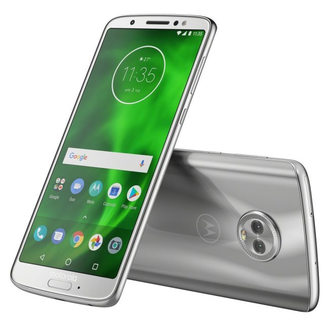 Motorola Moto G6, Dual SIM | Silver, A kategória - használt, 12 hónap garancia