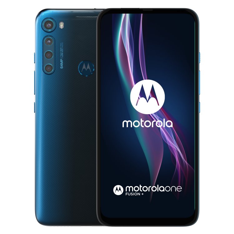 Motorola One Fusion+, 6/128GB, Dual SIM | Twilight Blue - bontott csomagolás Motorola One Fusion+, 6/128GB, Dual SIM | Twilight Blue - bontott csomagolás
